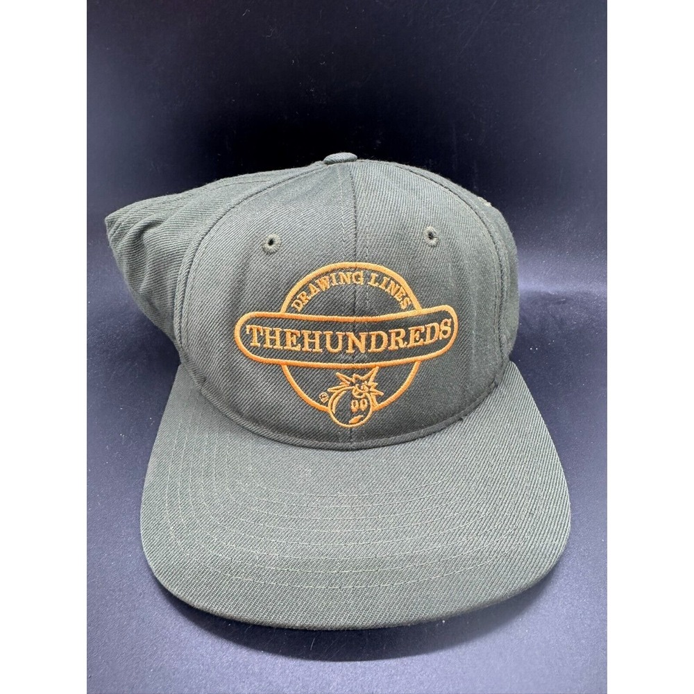 The Hundreds Drawing Lines Snapaback Hat Wool Blend
